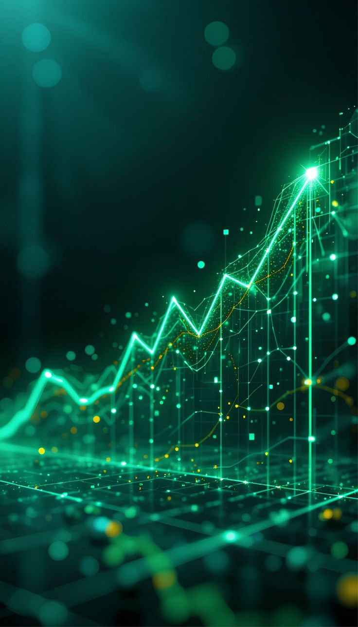 Green holographic growth chart